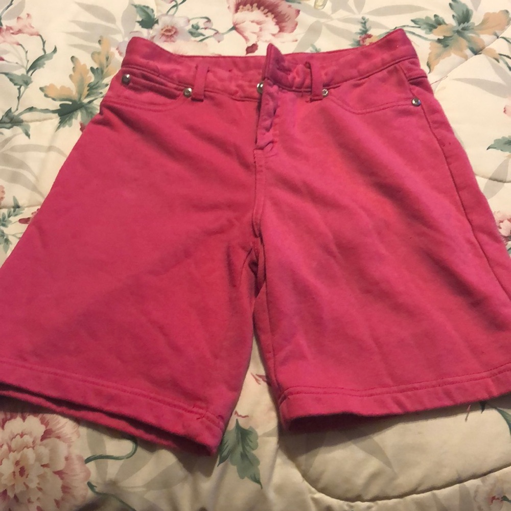 Pink shorts